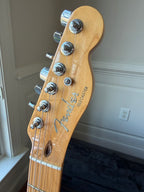 2013 Fender American Deluxe Telecaster Thinline - Olympic White - Image 9