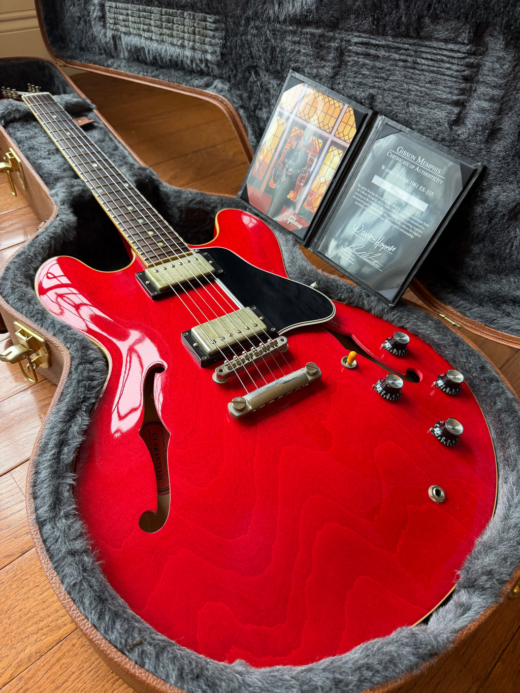 Gibson ‘61 ES-335 Warren Haynes - Figured Cherry Red