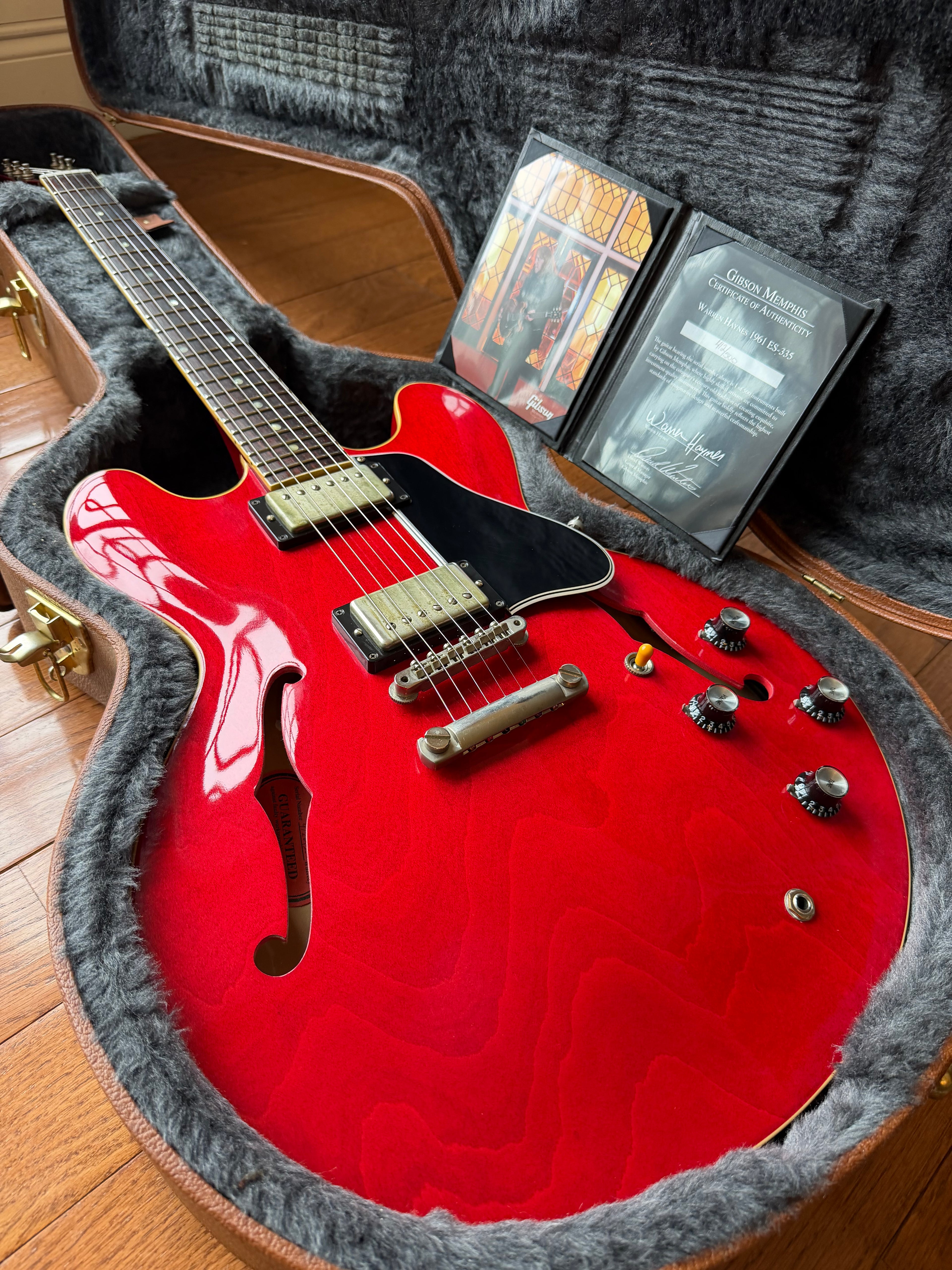 Gibson ‘61 ES-335 Warren Haynes - Figured Cherry Red