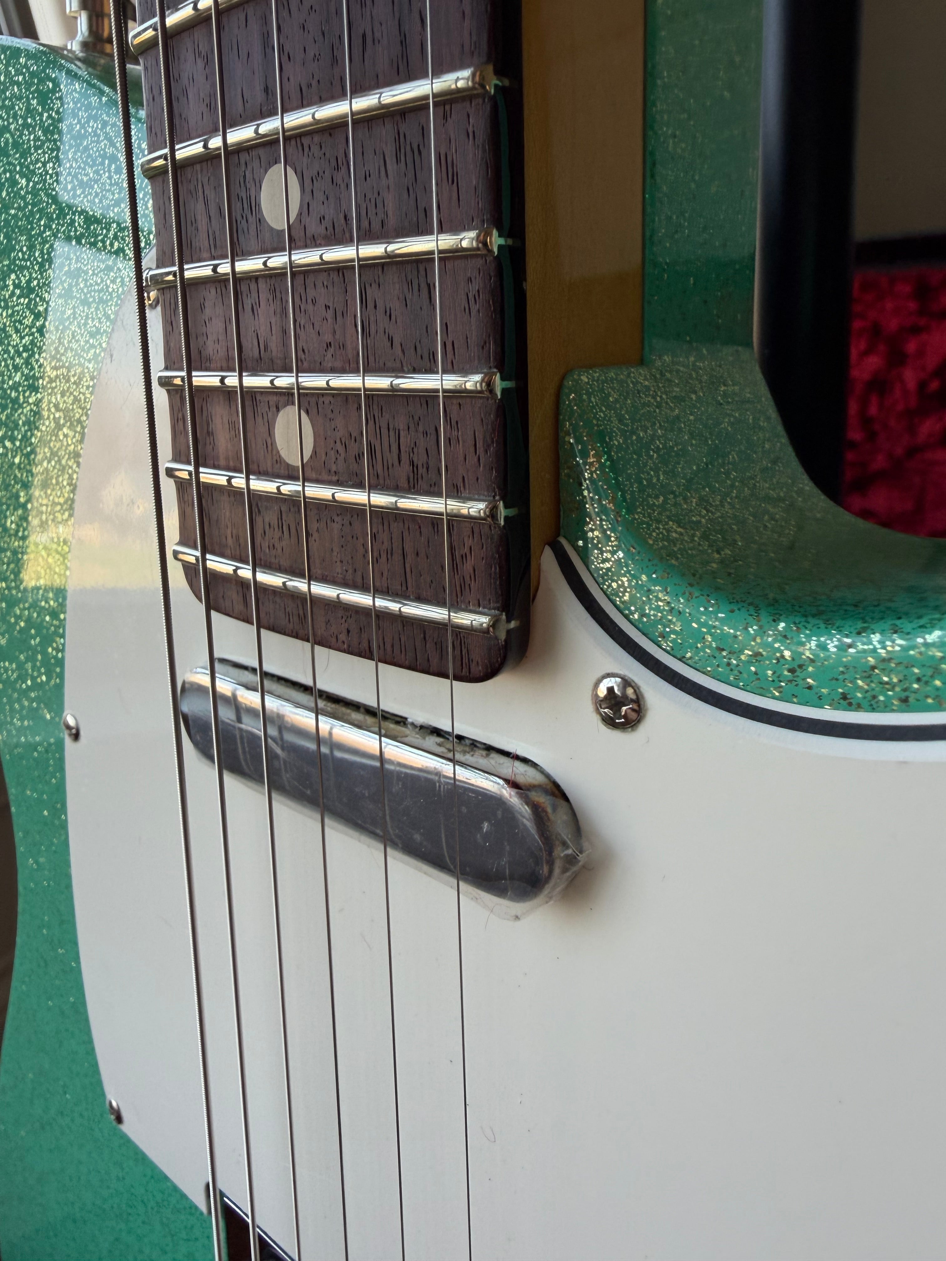 2025 Fender Custom Shop Telecaster W25 Custom Deluxe Limited Edition NOS - Seafoam Green Sparkle - Image 5