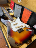 2025 Fender Custom Shop Stratocaster Pro SR25 Super Heavy Relic - 3 Color Sunburst