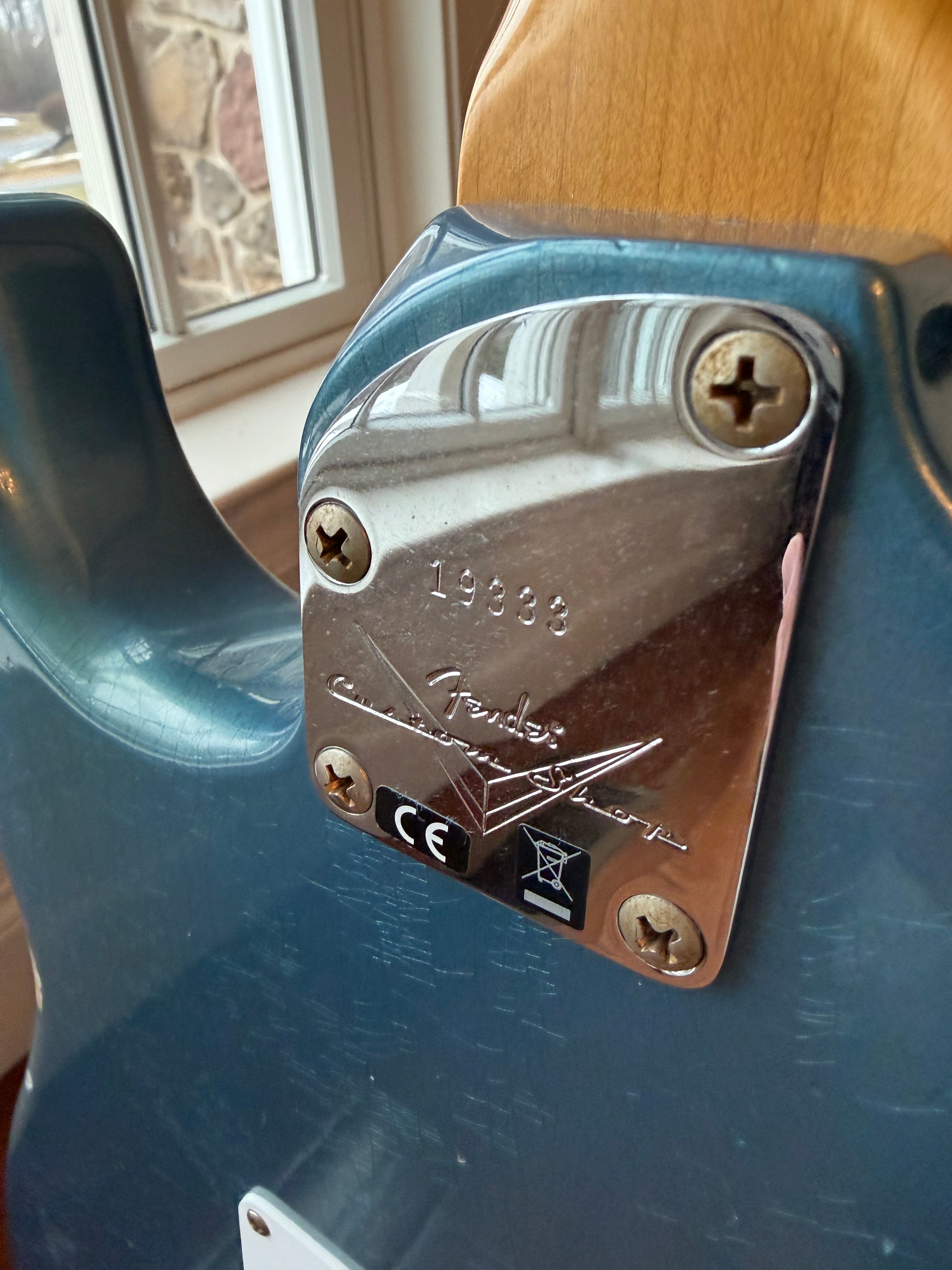 2026 Fender Custom Shop Stratocaster Pro W25 Relic - Aged Lake Placid Blue - Image 12