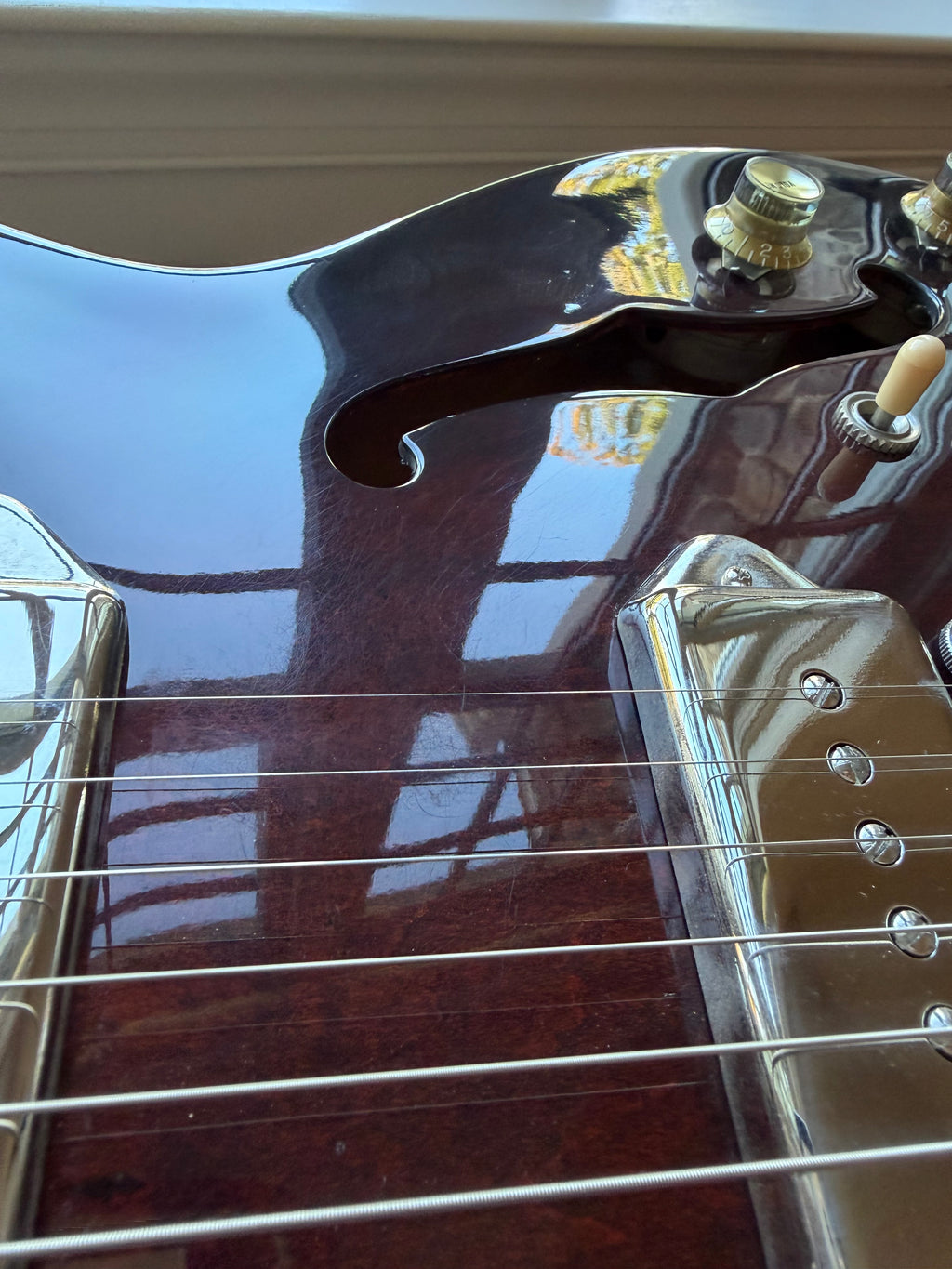 1992 Epiphone Casino Japan Herada Made - Burgundy