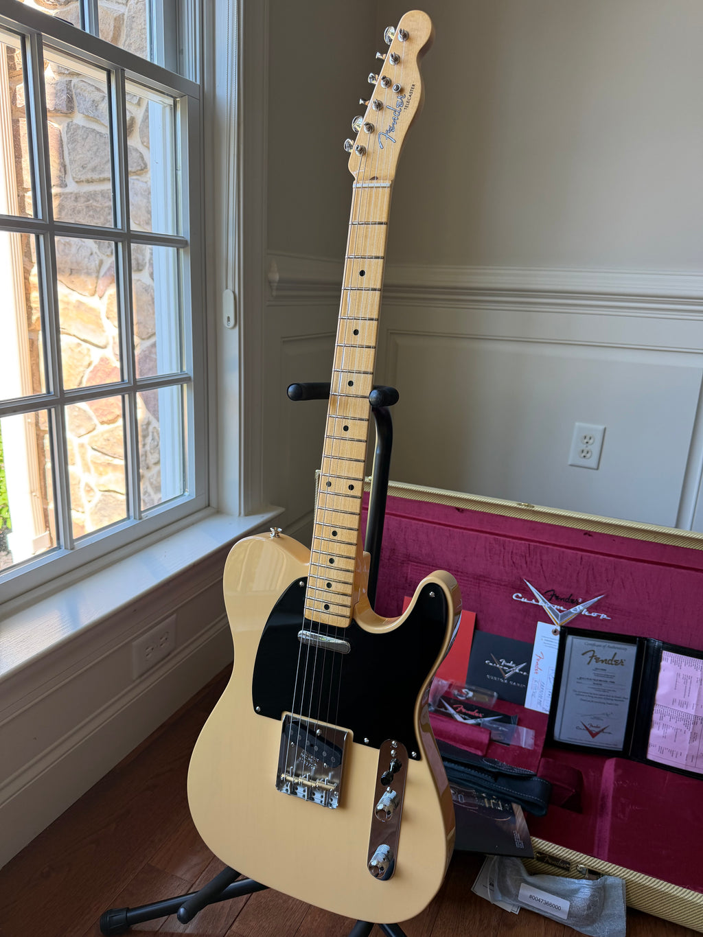 2026 Fender Custom Shop ‘52 W19 Telecaster Limited Edition NOS - Faded Nocaster Blonde