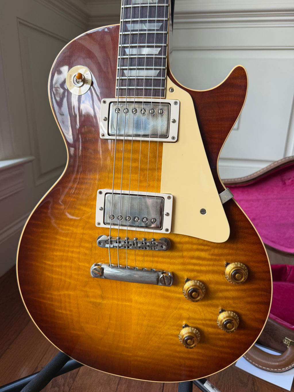 2026 Gibson Custom Shop Les Paul Standard ‘59 Reissue R9 VOS - Iced Tea Burst