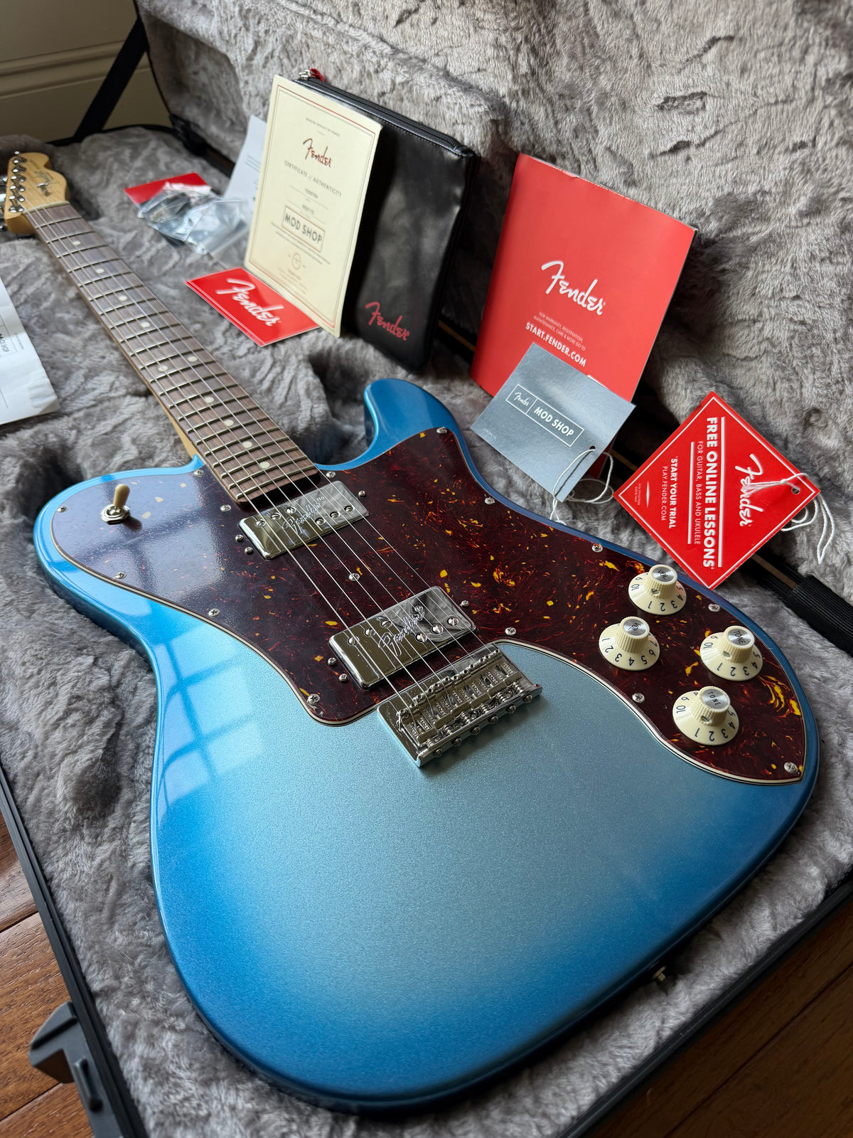 2022 Fender American Mod Shop Telecaster - Skyburst Metallic