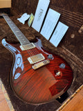 2010 PRS MC-58 McCarty Flame Maple Artist Top - Fire Red Burst
