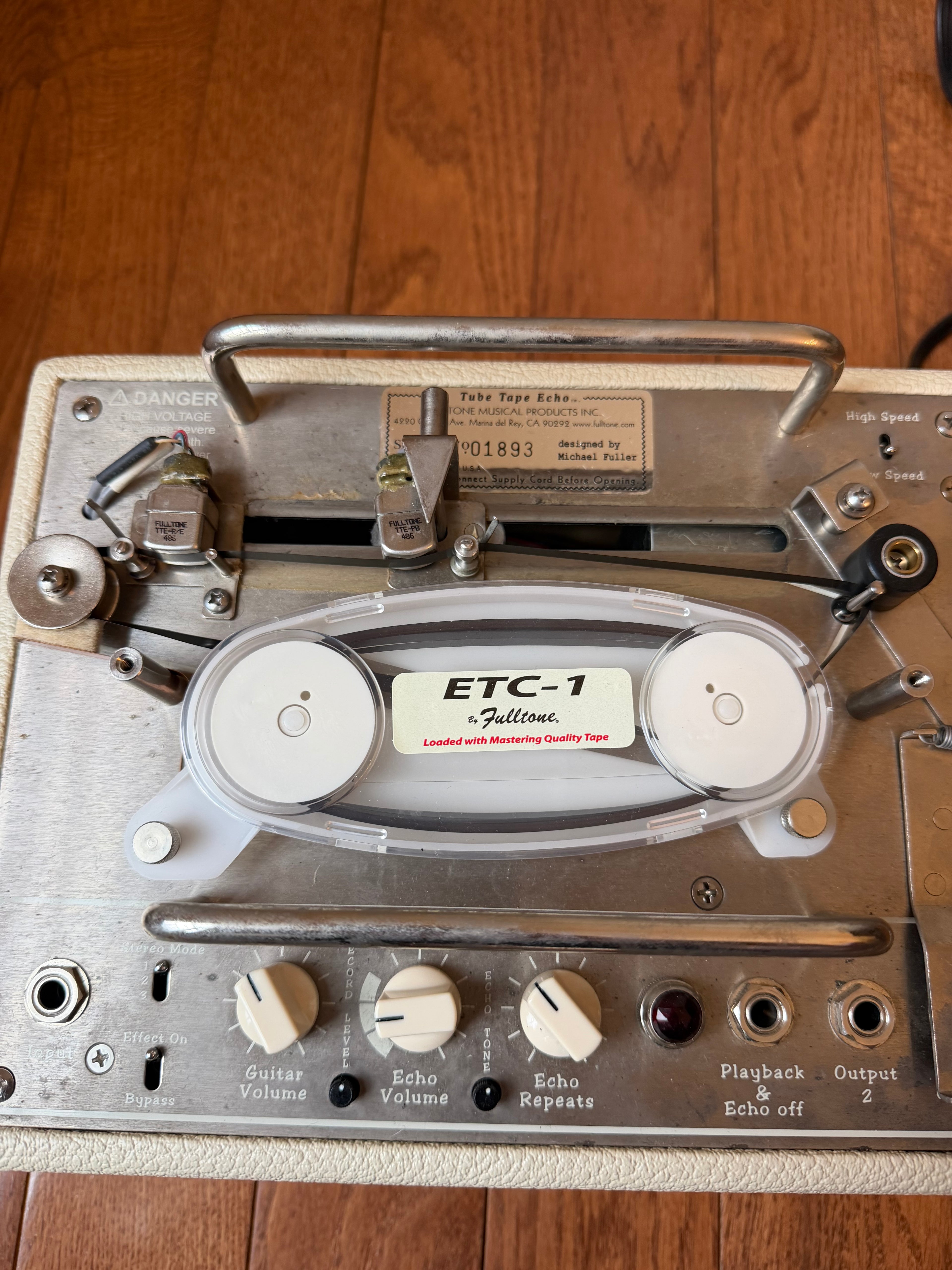 Fulltone Tube Tape Echo - White