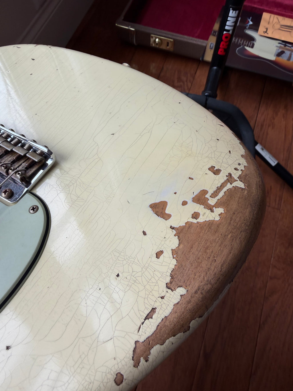 2026 Fender Custom Shop '62 Stratocaster HSS Heavy Relic - Vintage White - Image 12