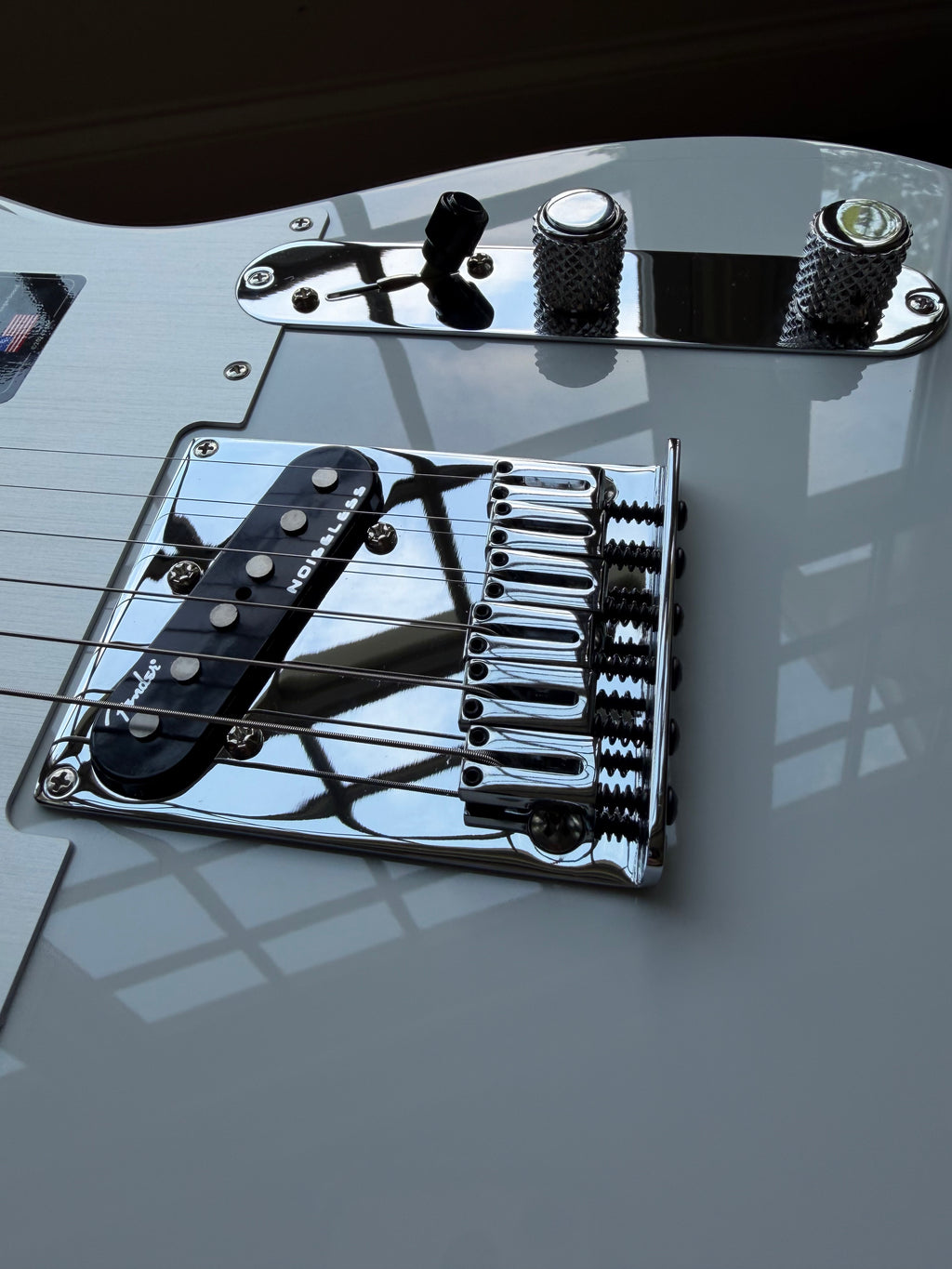 2026 Fender American Ultra II Telecaster Maple - Avalanche White