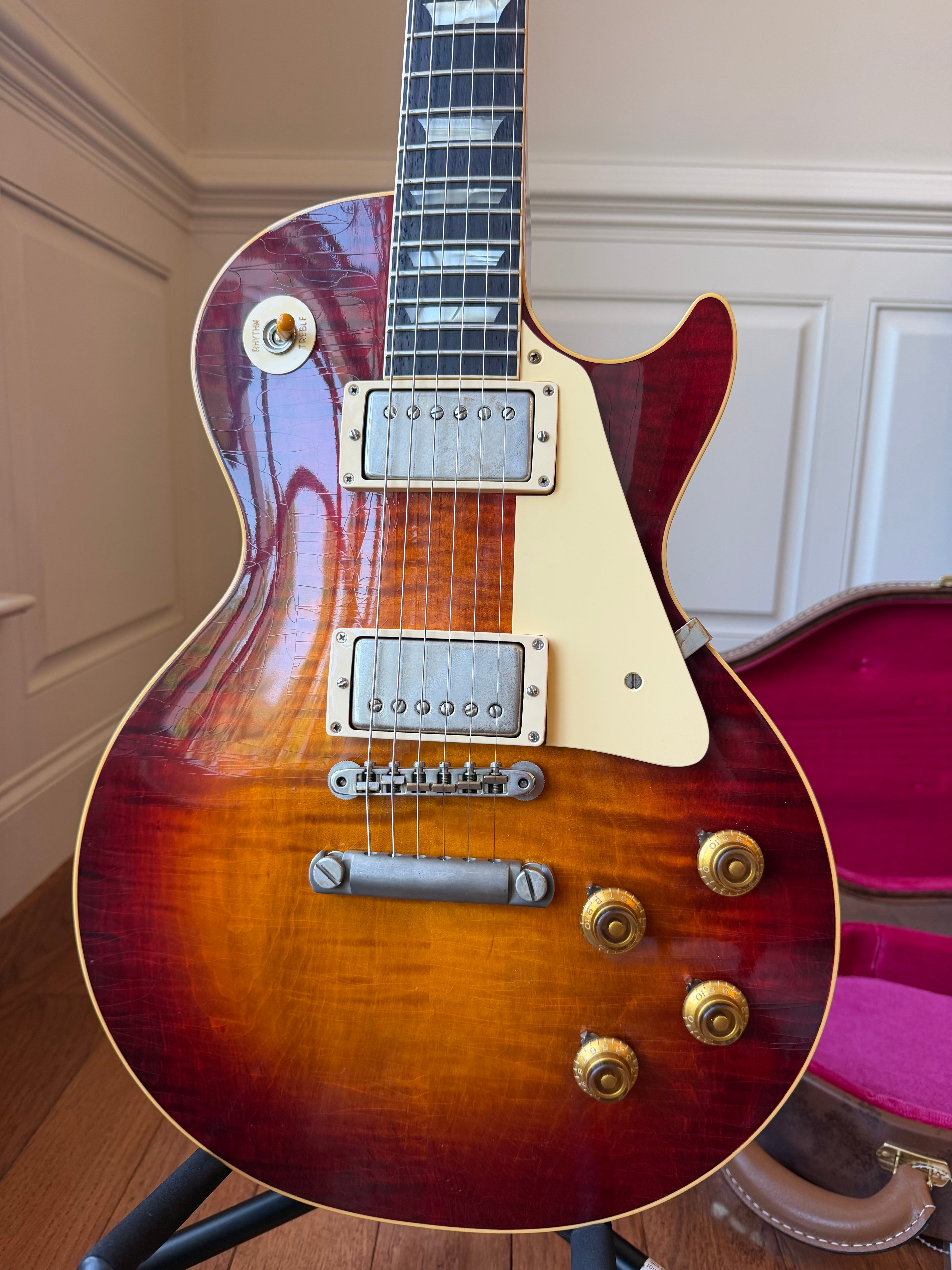 2026 Gibson Custom Shop Les Paul Standard ‘59 Reissue R9 Murphy Lab Ultra Light Aged - Factory Burst