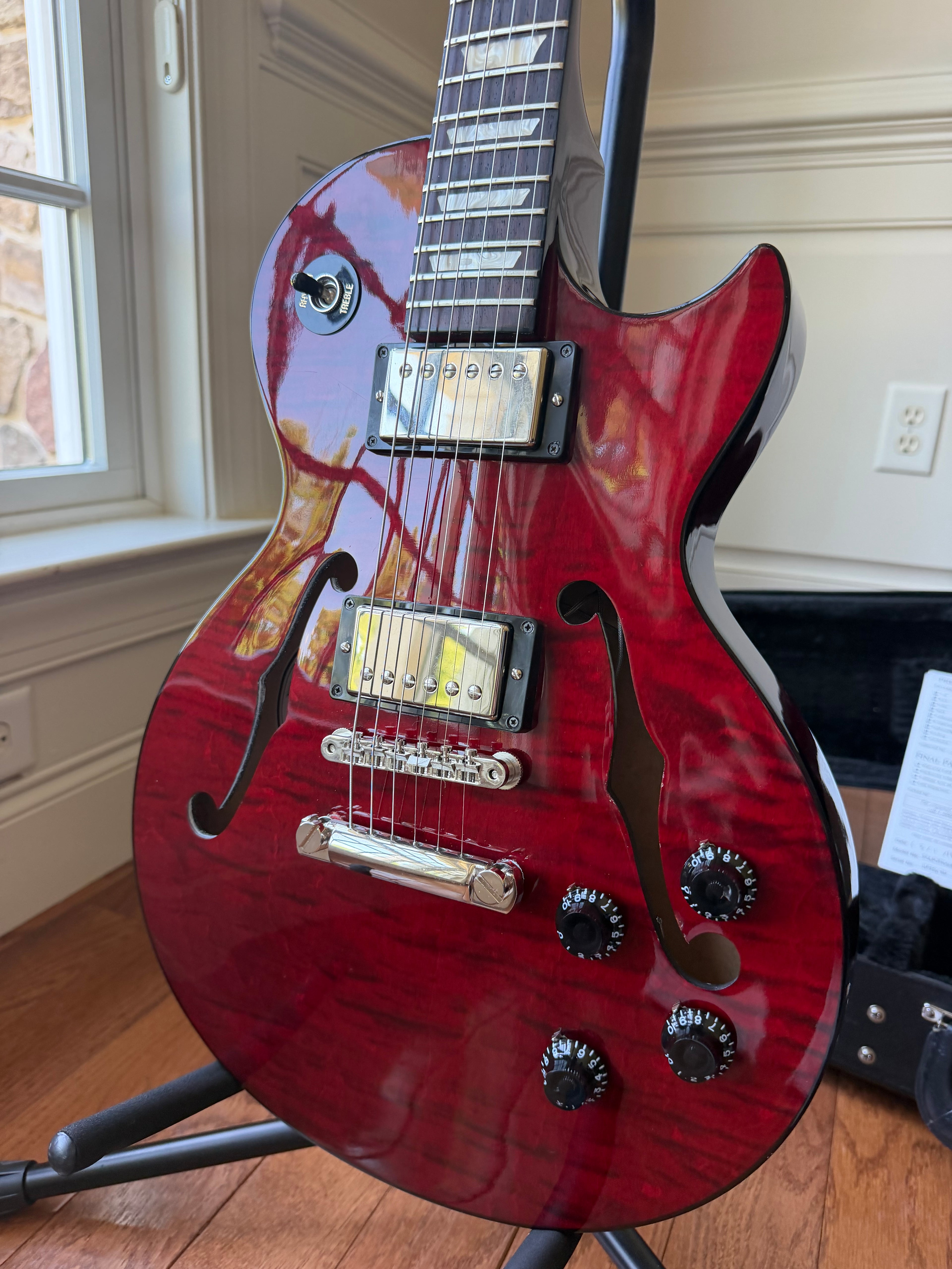2016 Gibson ES Les Paul - Wine Red