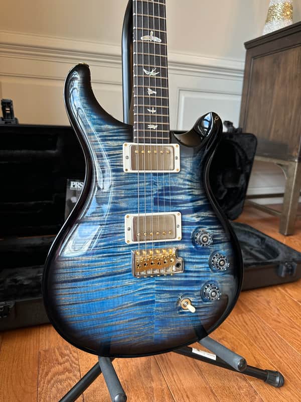 2025 PRS DGT 10 Top - Faded Blue Jean Smokeburst