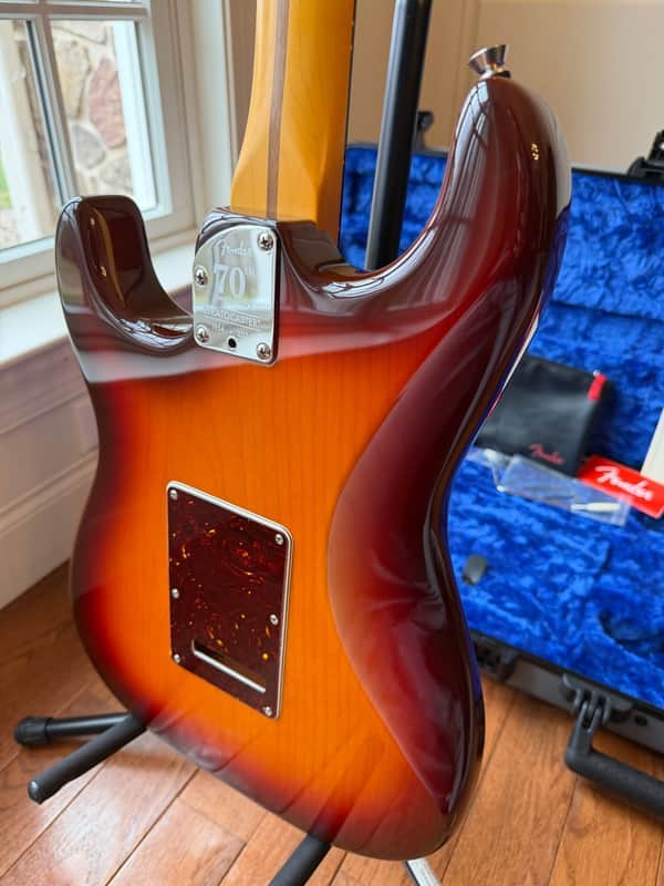 2024 Fender American Professional II Stratocaster 70th Anniversary - Comet Burst