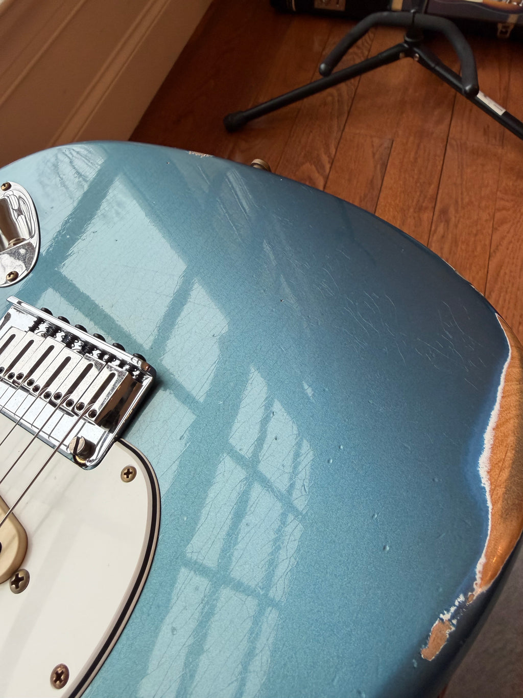 2026 Fender Custom Shop Stratocaster Pro W25 Relic - Aged Lake Placid Blue - Image 15