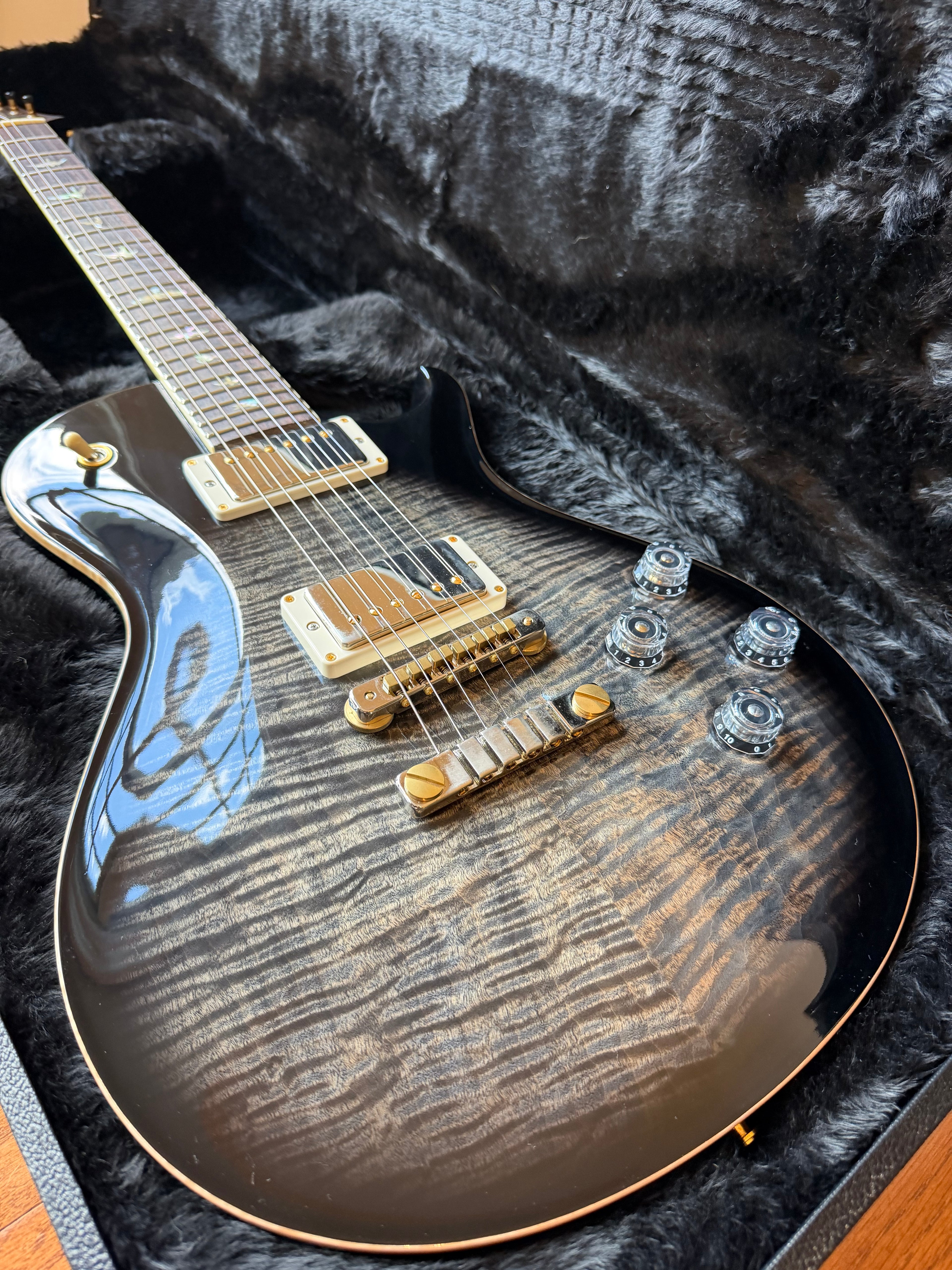 2019 PRS McCarty 594 Singlecut 10 Top - Charcoal Burst