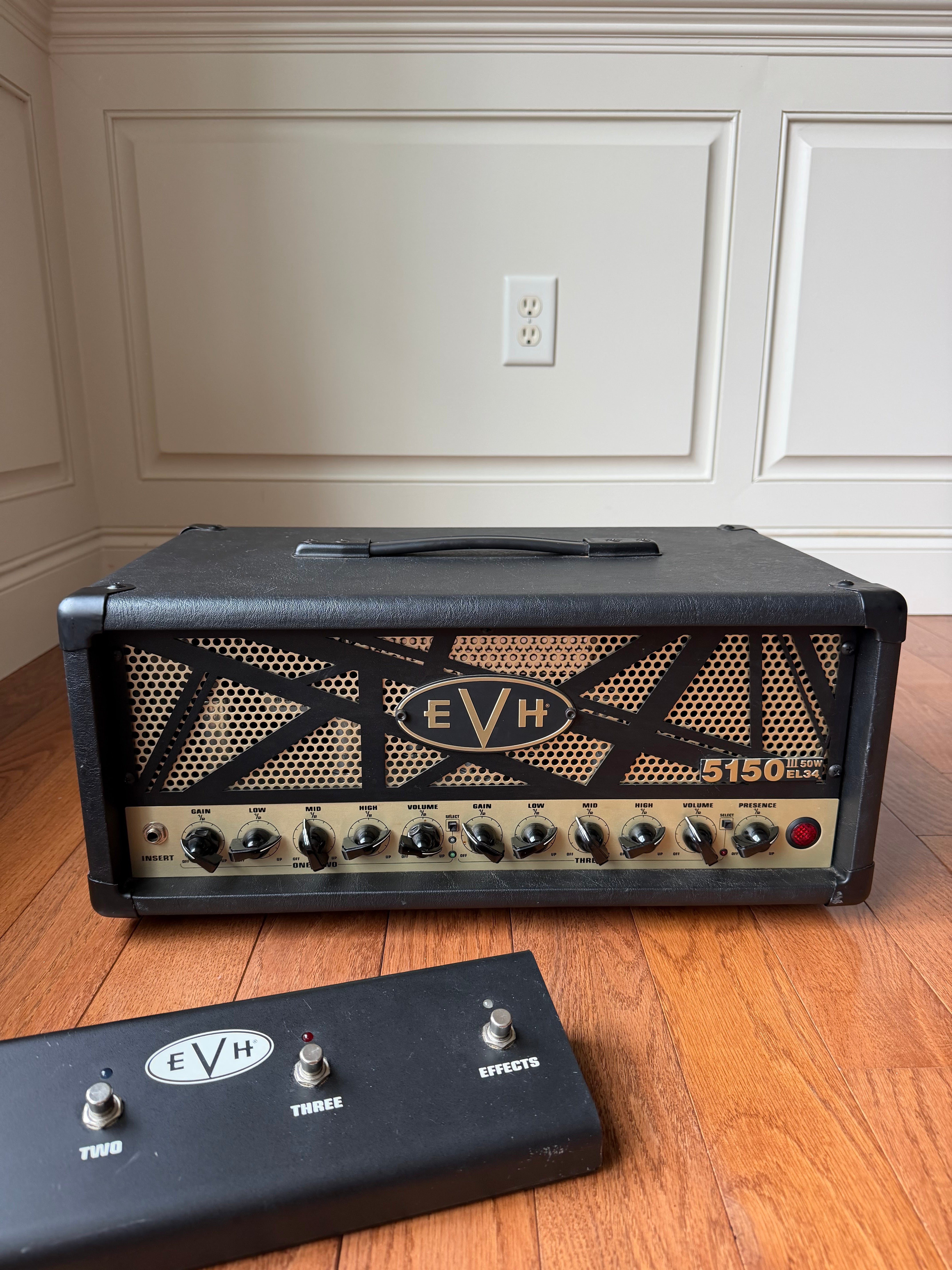 EVH 5150 III EL34 3-Channel 50-Watt Guitar Amp Head