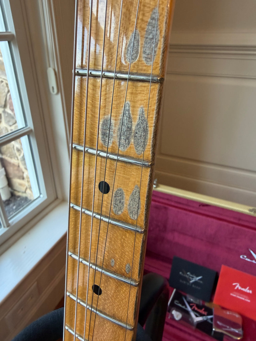2025 Fender Custom Shop ‘55 Telecaster B5 Journeyman - Super Aged Natural Blonde