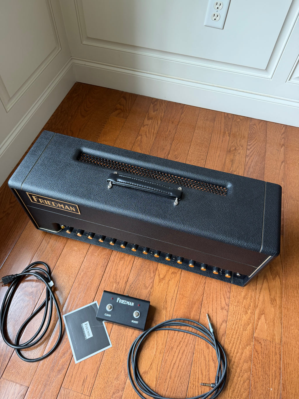 Friedman BE-100 Deluxe 3-Channel 100-Watt Guitar Amp Head