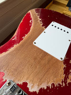 2025 Fender Custom Shop Stratocaster Pro SR25 Super Heavy Relic - Candy Apple Red