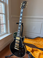 2023 Gibson Custom Shop Les Paul Custom ‘57 Reissue 3 Pickup Black Beauty - Ebony Black