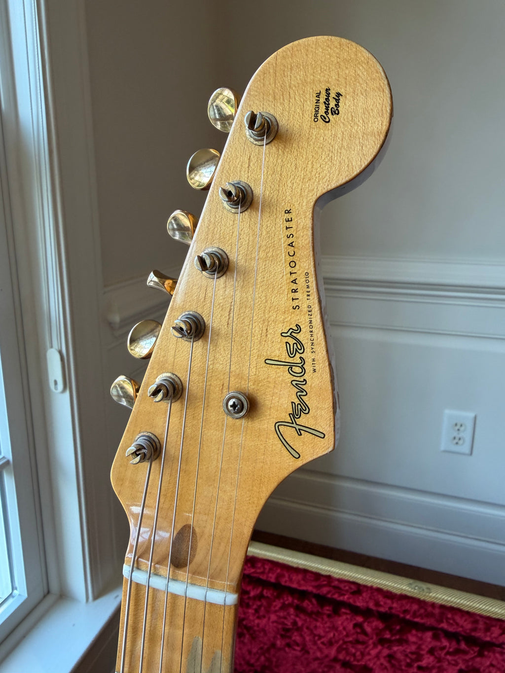 2021 Fender Custom Shop ‘55 Stratocaster Relic - Aged Desert Tan