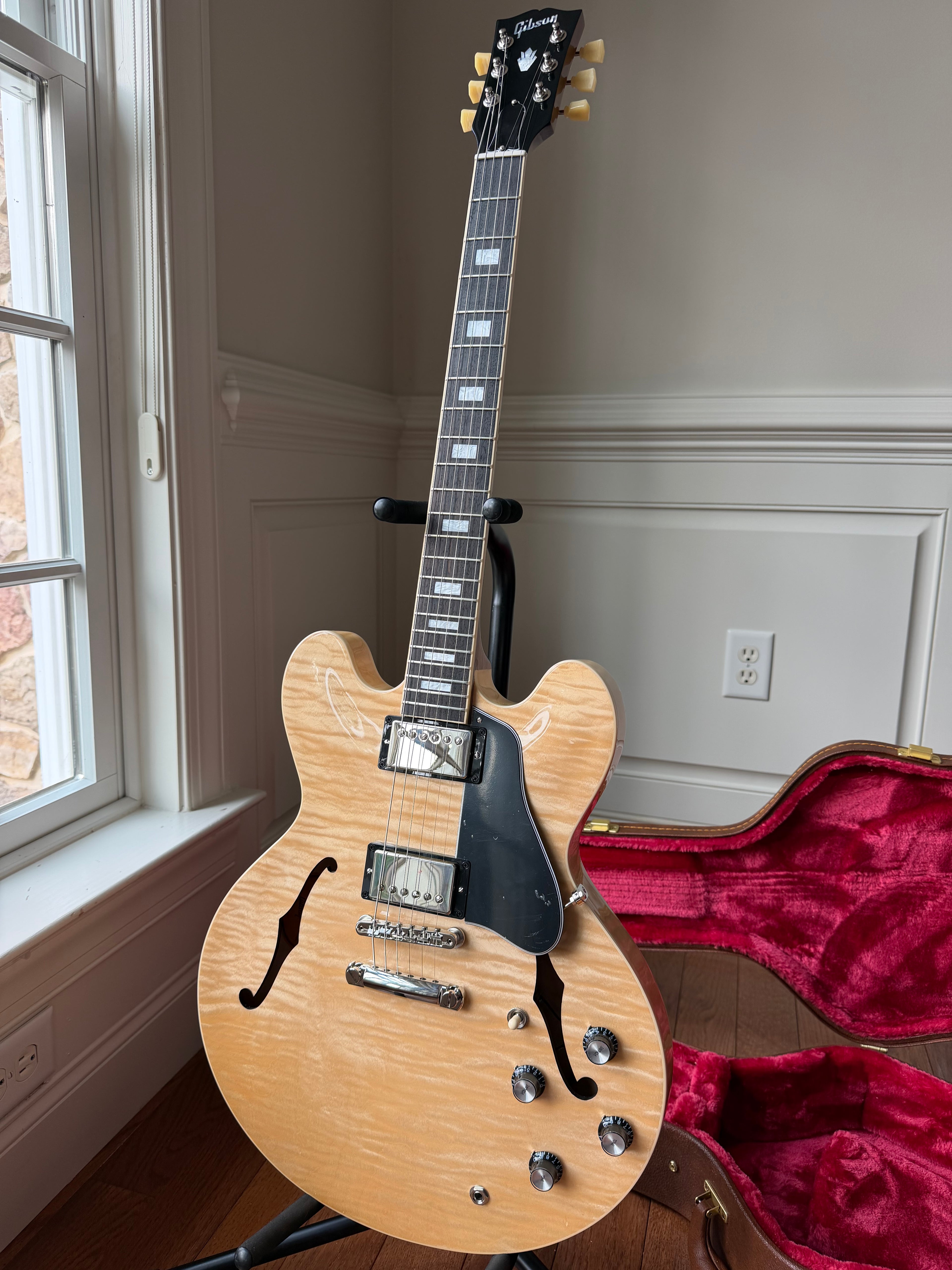 2026 Gibson ES-335 Figured - Antique Natural