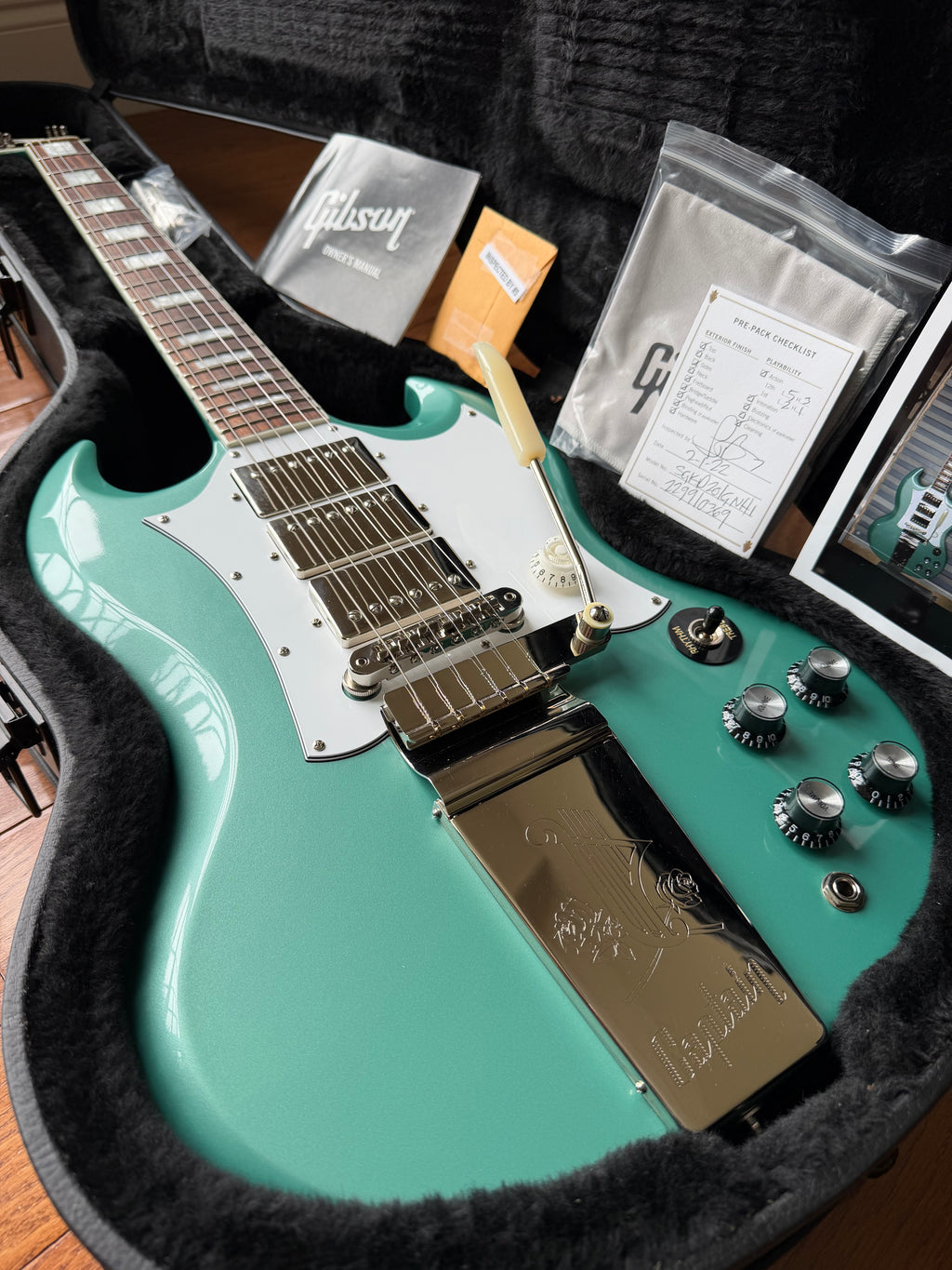 2021 Gibson Kirk Douglas Signature SG - Inverness Green