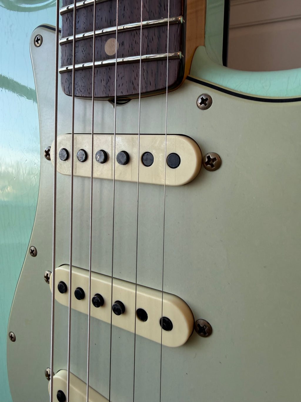 2026 Fender Custom Shop '64 Stratocaster L-Series Journeyman - Aged Surf Green - Image 4