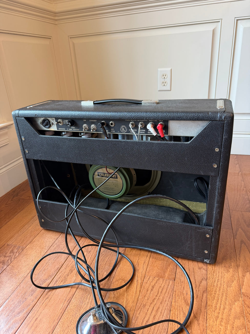 1967 Fender Deluxe Reverb Blackface