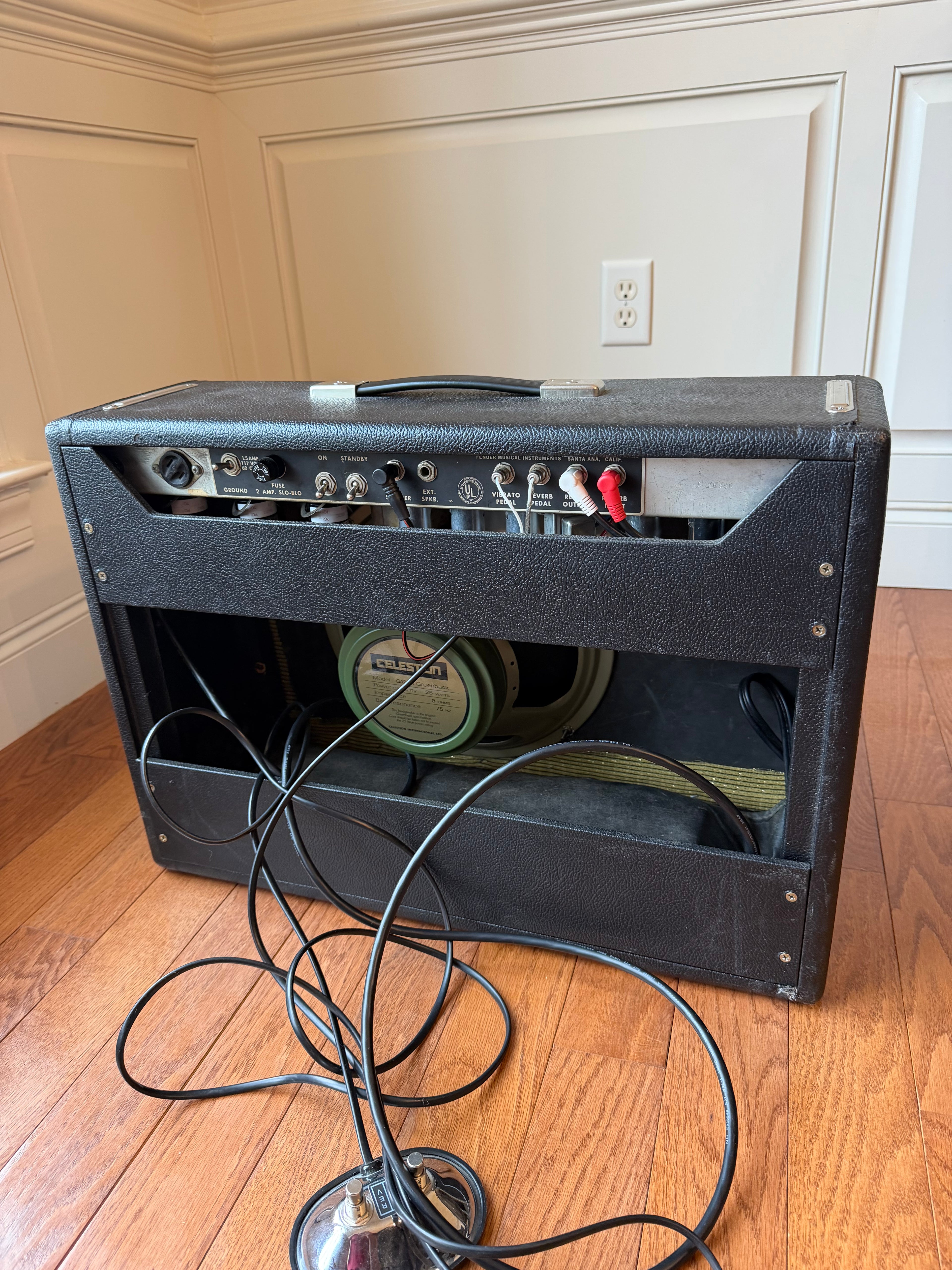 1967 Fender Deluxe Reverb Blackface