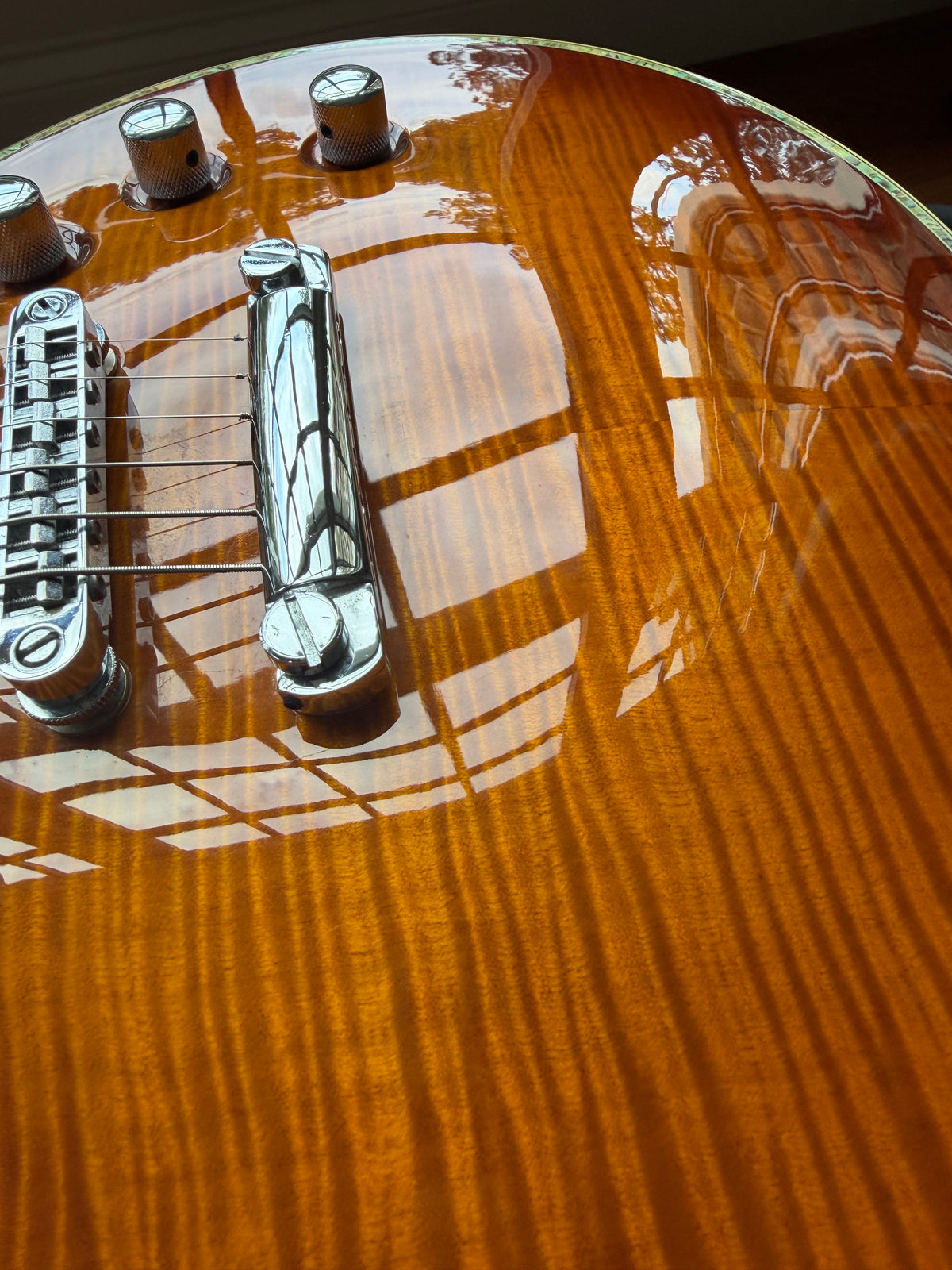 2002 ESP LTD EC-1000 Deluxe - Amber Burst