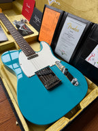 2025 Fender Custom Shop Telecaster Custom Deluxe W25 NOS - Taos Turquoise - Image 1