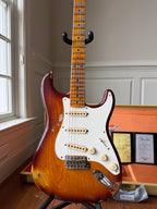 2026 Fender Custom Shop '57 Stratocaster SR25 Heavy Relic - Aged Violin Burst - Image 3