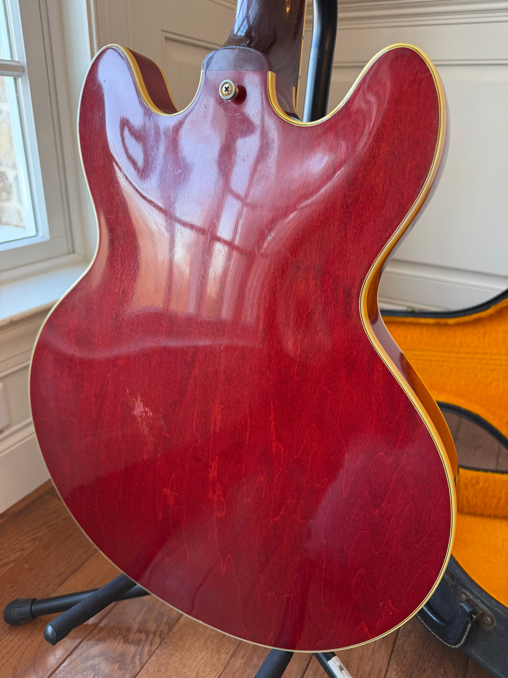 1965 Gibson ES-355 Factory Mono - Cherry Red - Image 10