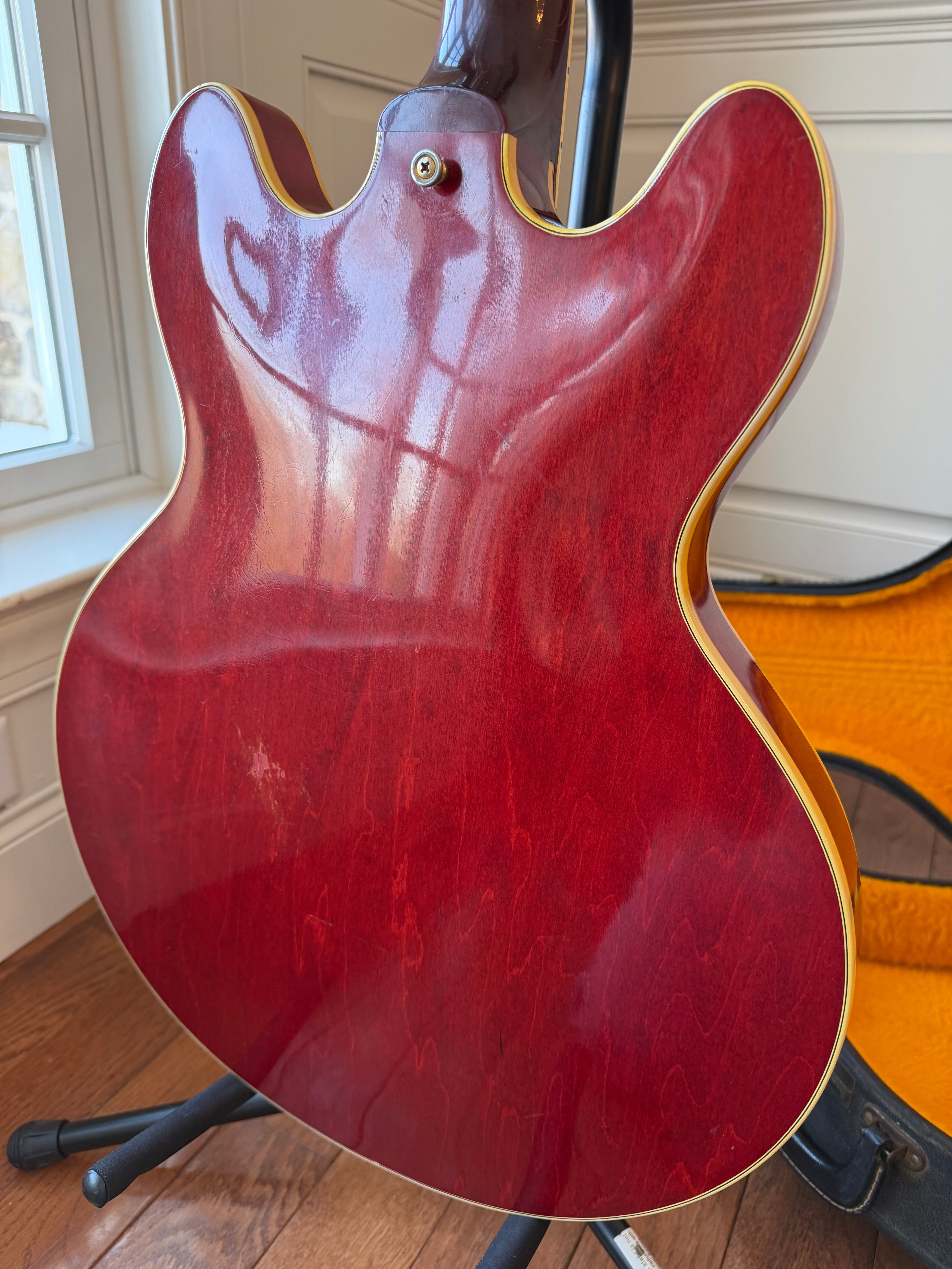 1965 Gibson ES-355 Factory Mono - Cherry Red - Image 10