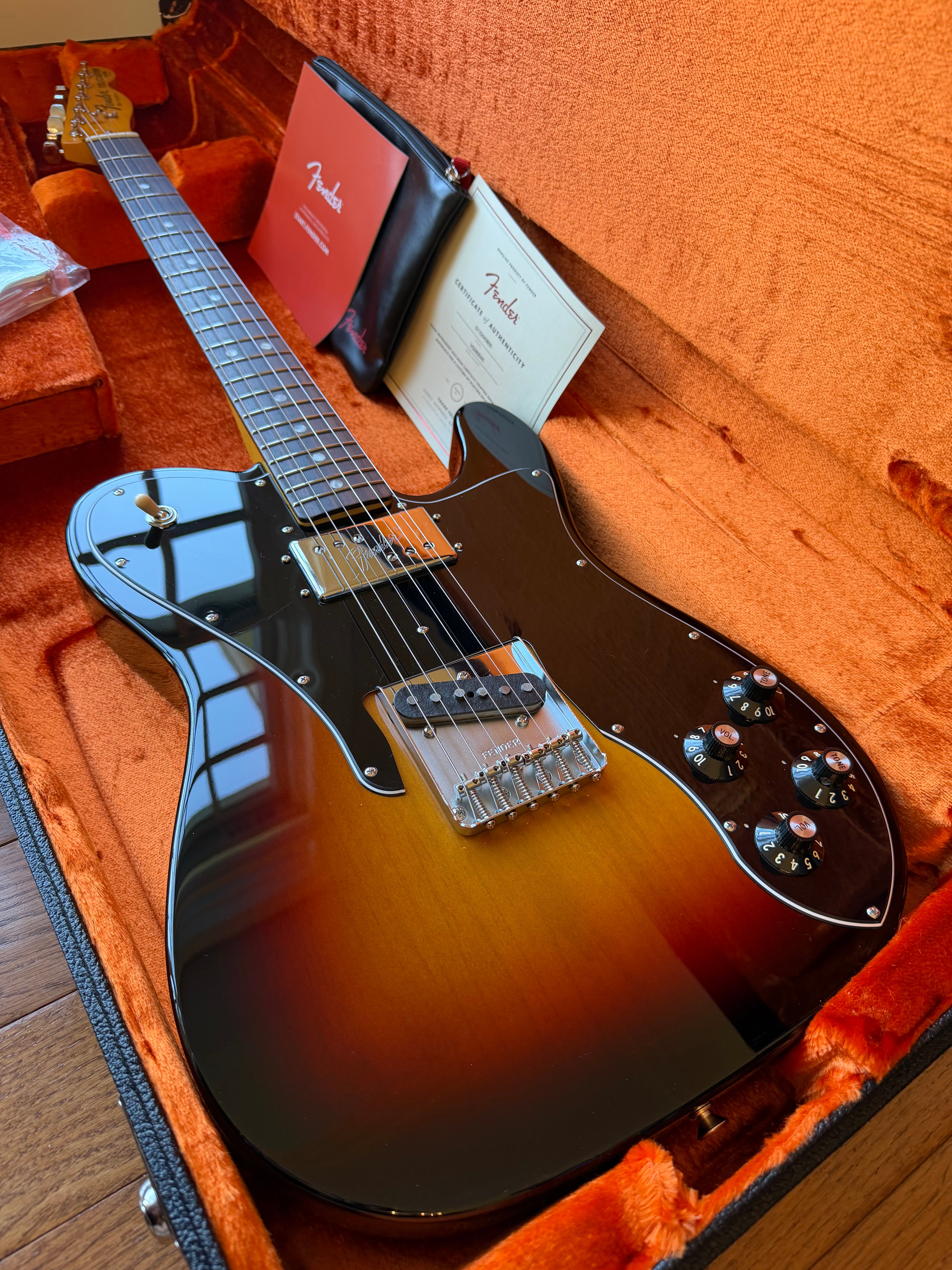 2026 Fender American Vintage II ‘77 Telecaster Custom - 3 Color Sunburst