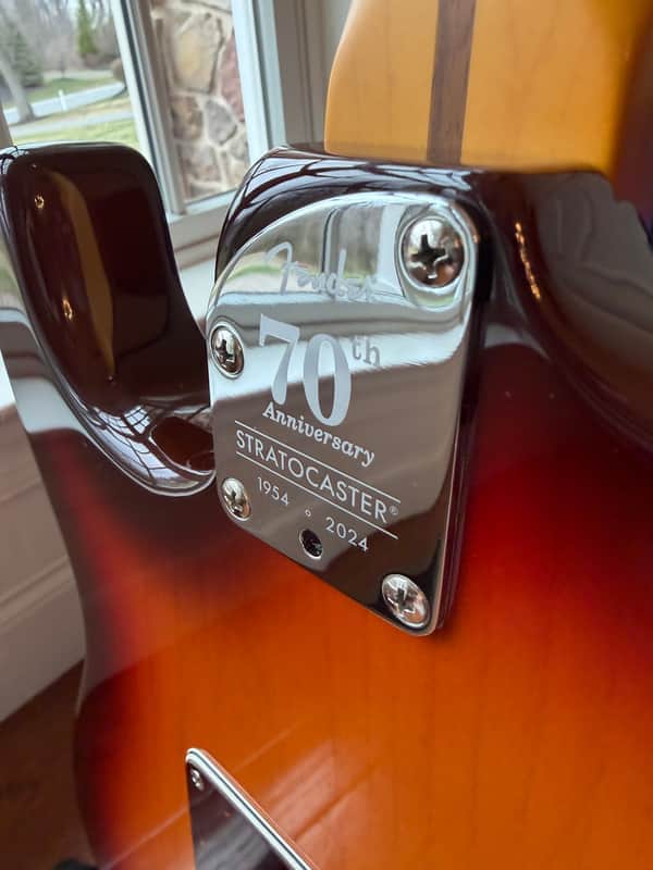 2024 Fender American Professional II Stratocaster 70th Anniversary - Comet Burst