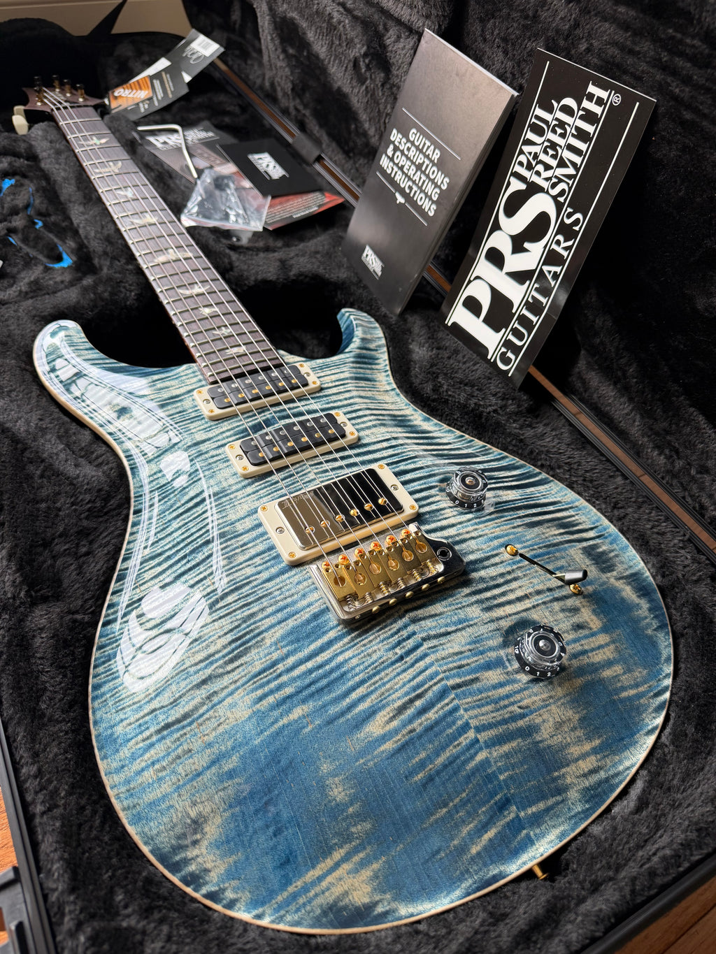 2025 PRS Studio 22 10 Top - Faded Whale Blue