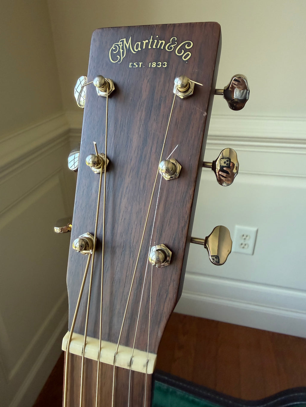 2019 Martin OMC-15ME - Mahogany