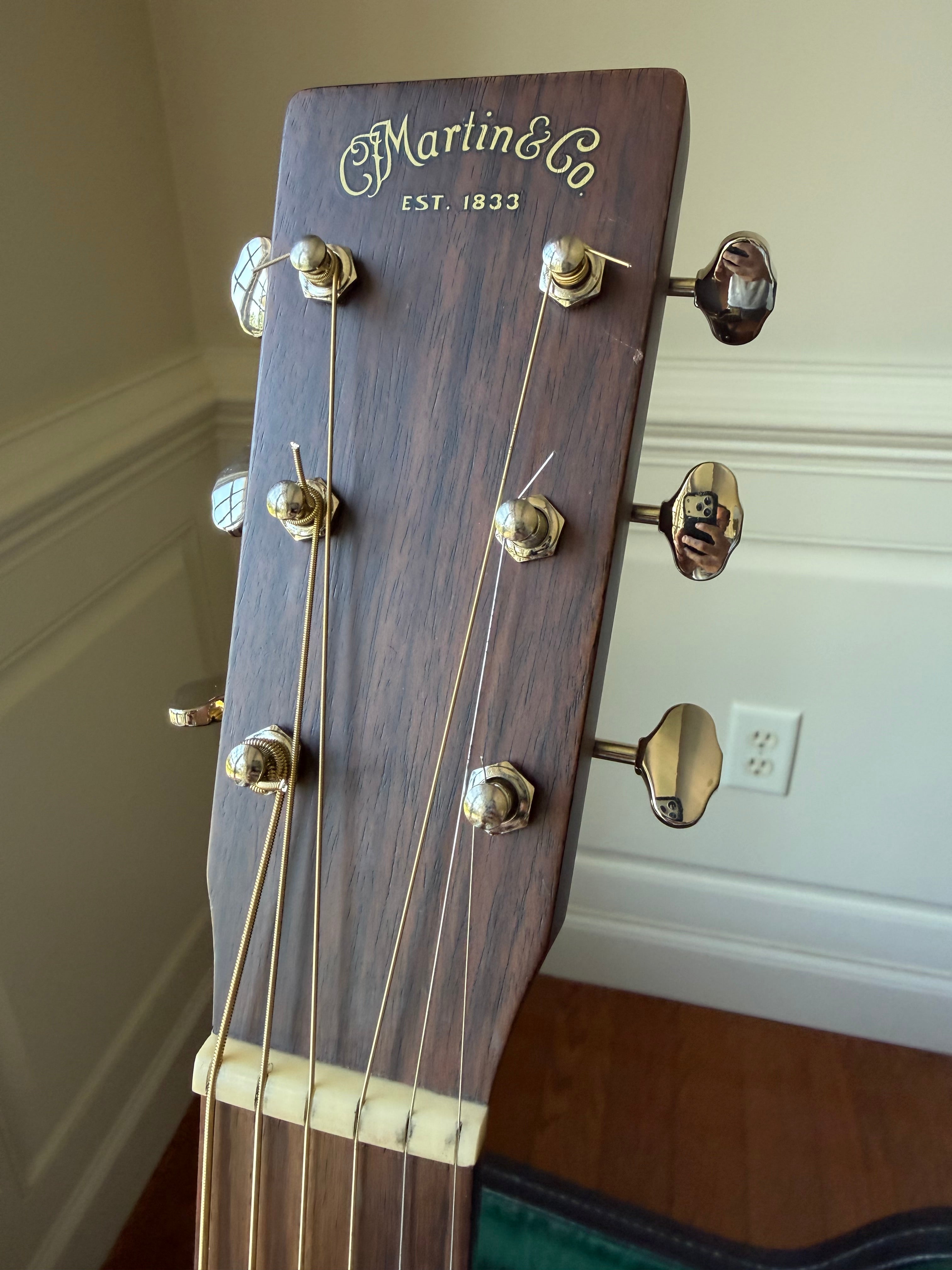 2019 Martin OMC-15ME - Mahogany
