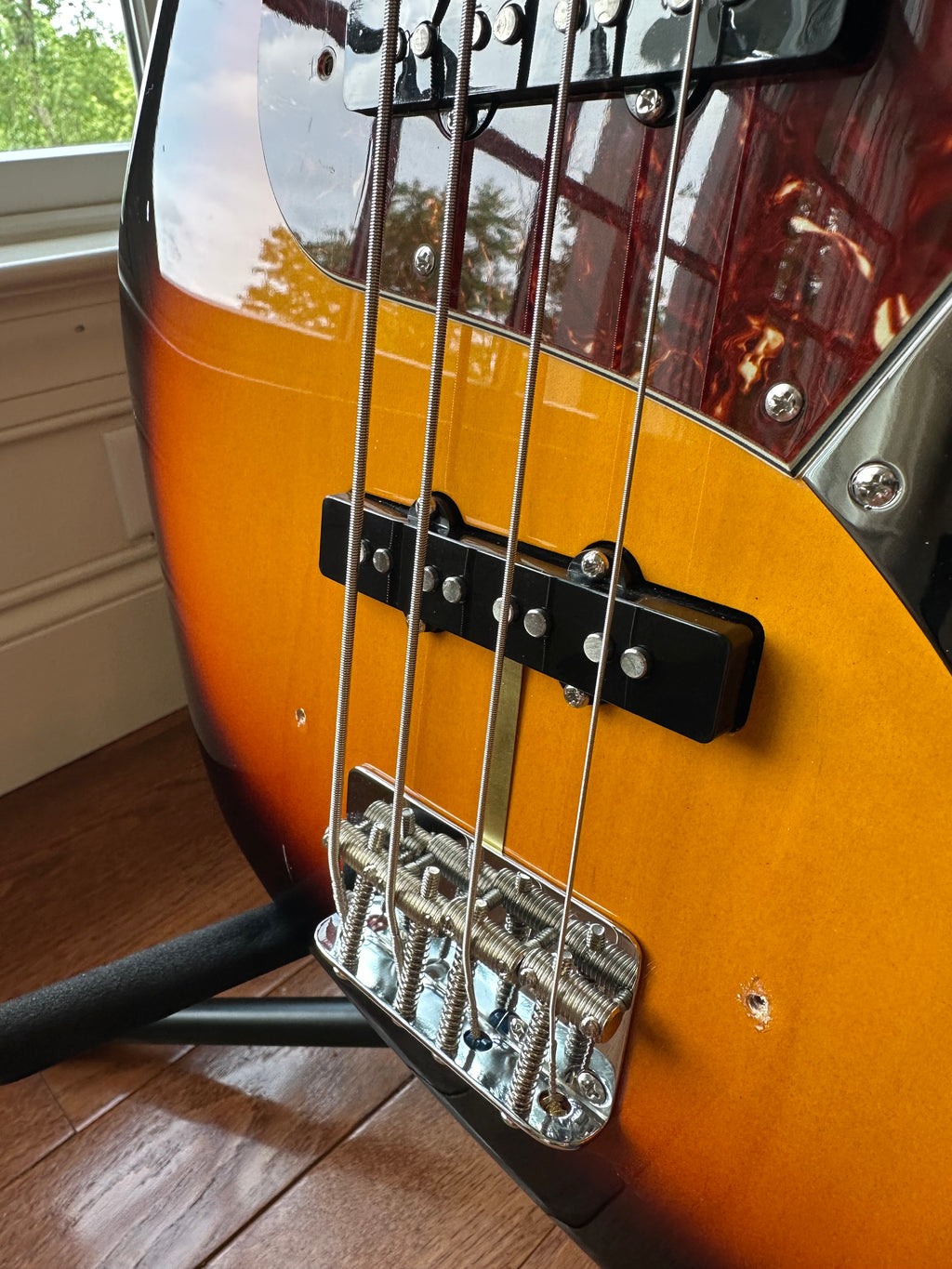 2011 Fender Custom Shop '60 Jazz Bass NOS - Vintage Sunburst - Image 5