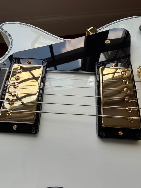 2026 Gibson Custom Shop Les Paul Custom Ebony Fretboard - Alpine White