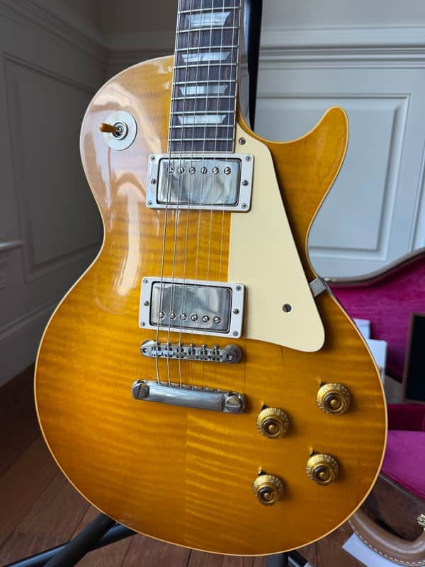 2026 Gibson Custom Shop Les Paul Standard ‘59 Reissue R9 VOS 8.4 lbs - Dirty Lemon Burst