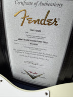 2025 Fender Custom Shop Telecaster Jimmy Page Signature Journeyman Relic - White - Image 22