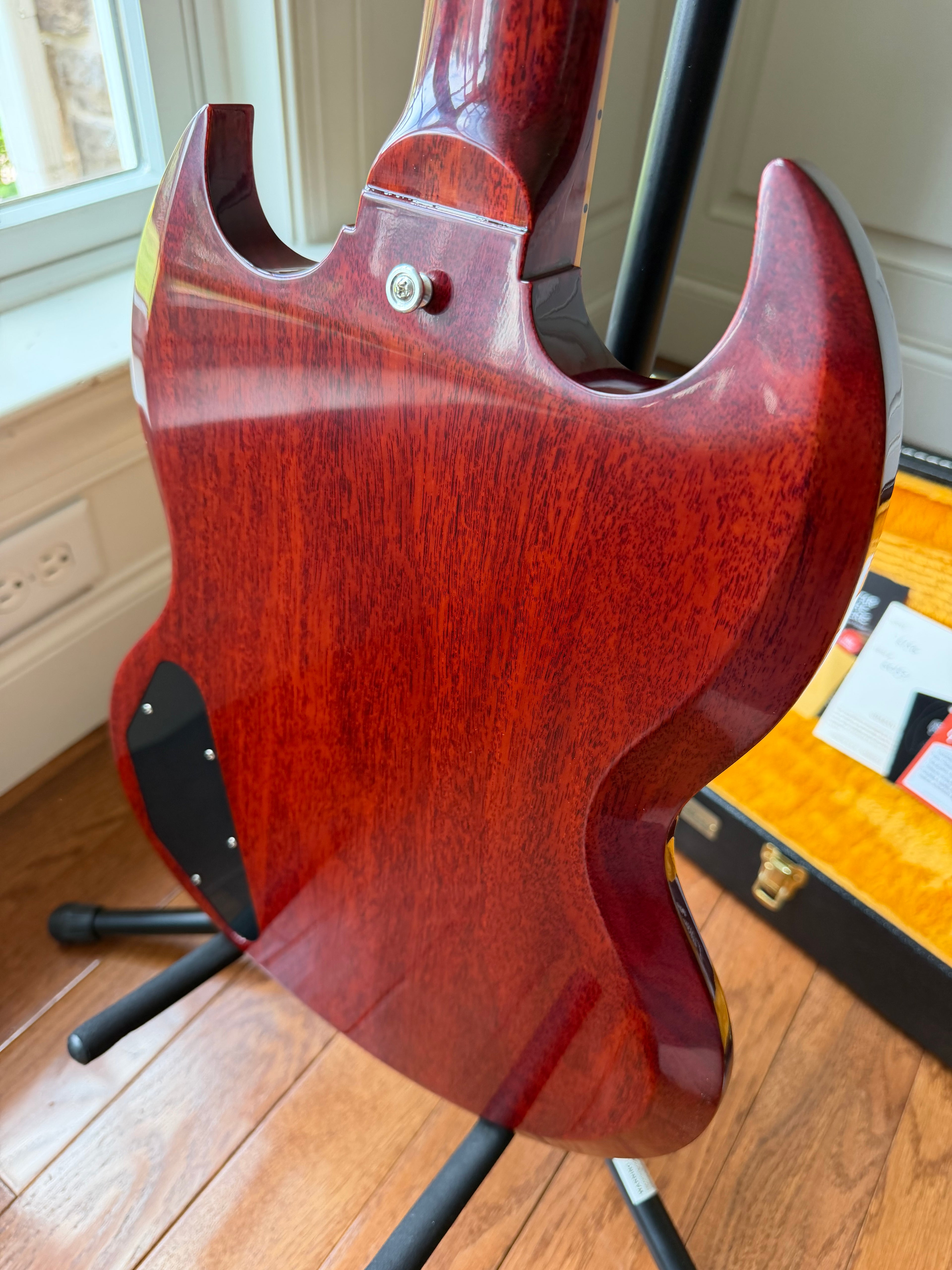 2026 Gibson Custom Shop ‘61 Les Paul SG Standard Stop Tail VOS - Cherry Red