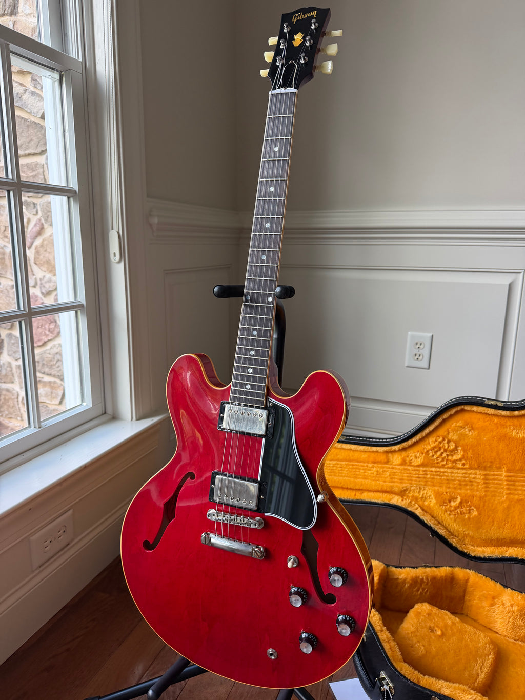 2026 Gibson Custom Shop ES-335 ‘61 Reissue VOS - Sixties Cherry Red