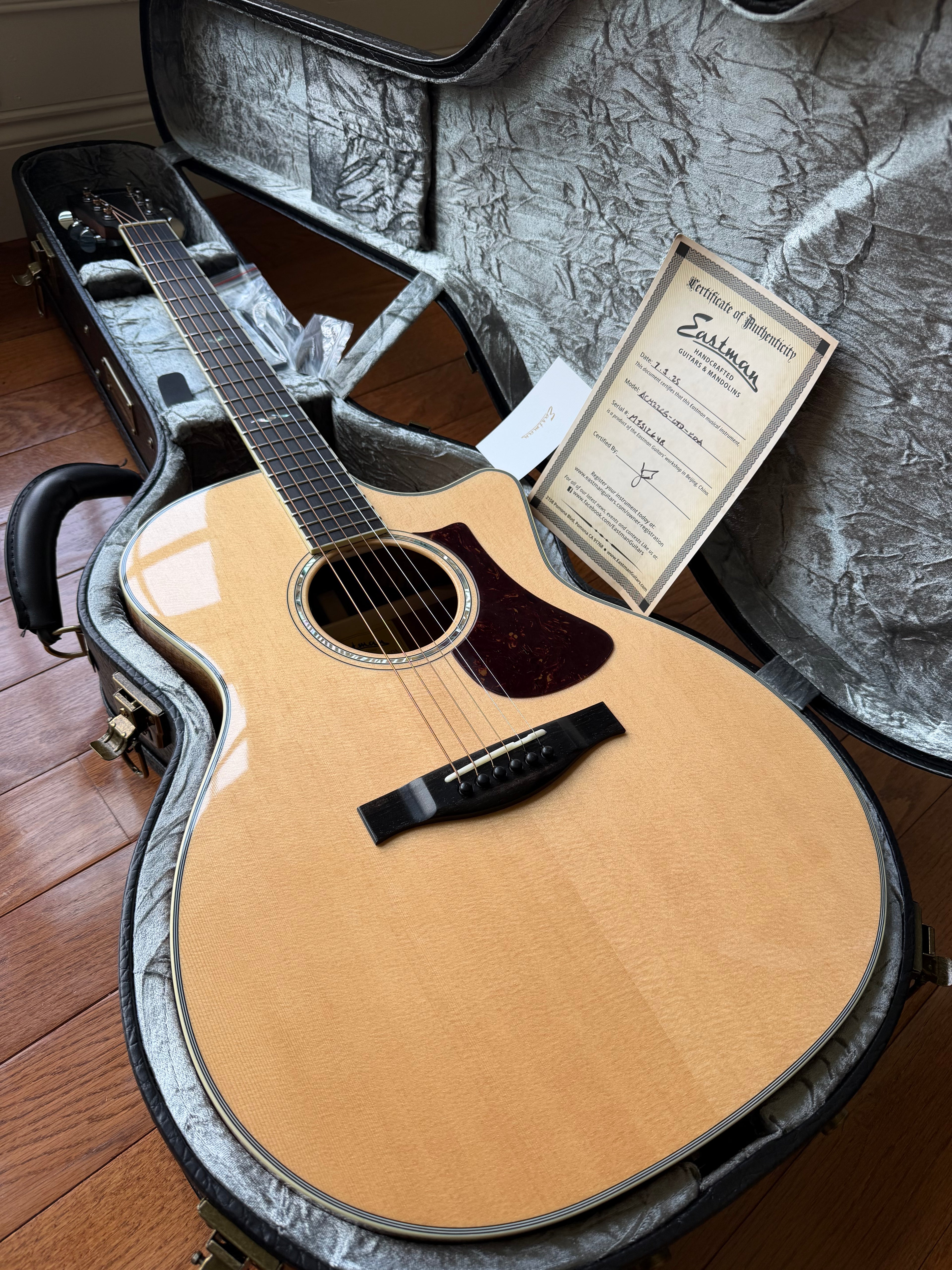 2025 Eastman AC422CE KOA Limited Edition Acoustic Electric