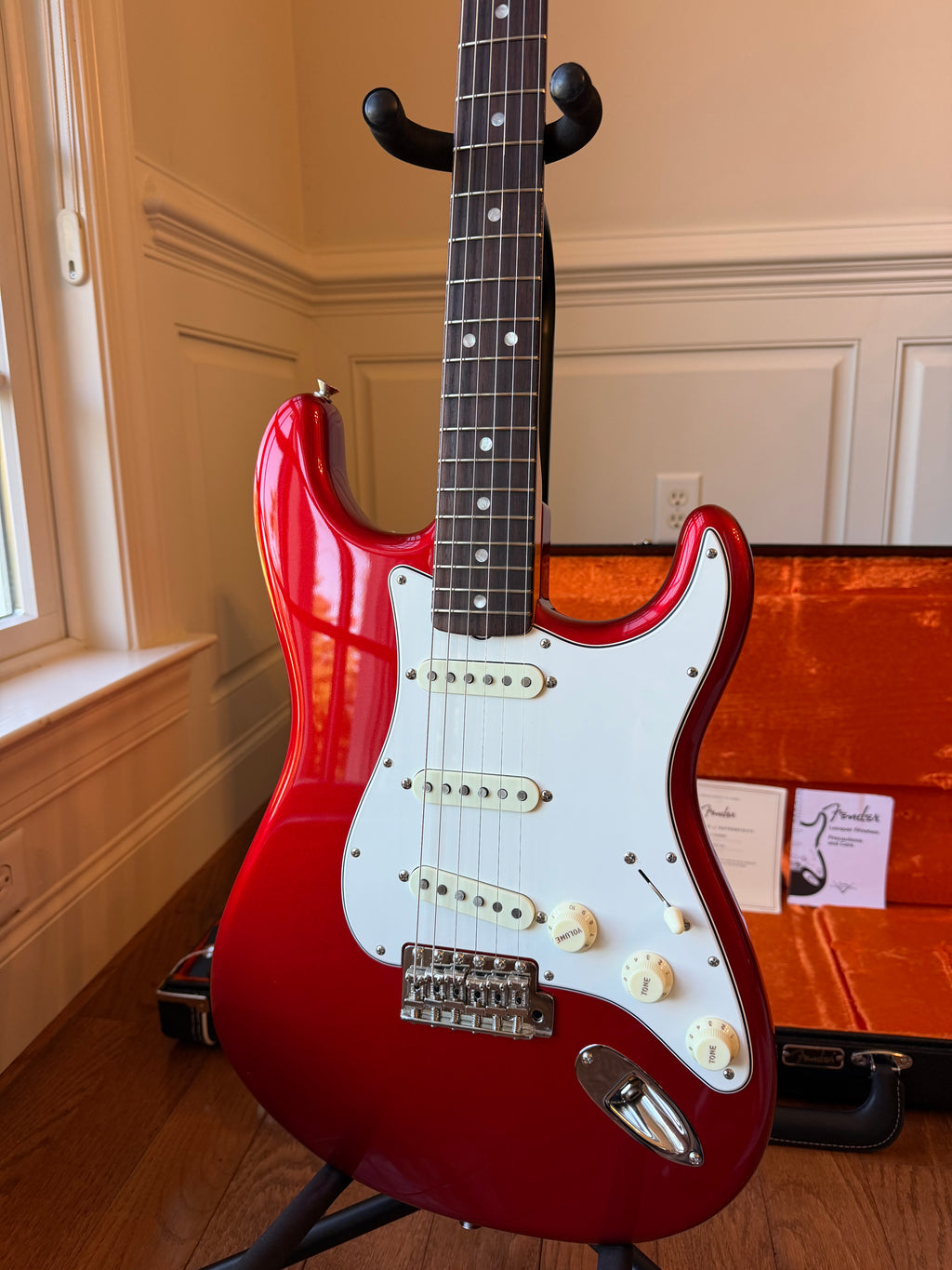 2025 Fender American Vintage II ‘65 Stratocaster - Candy Apple Red
