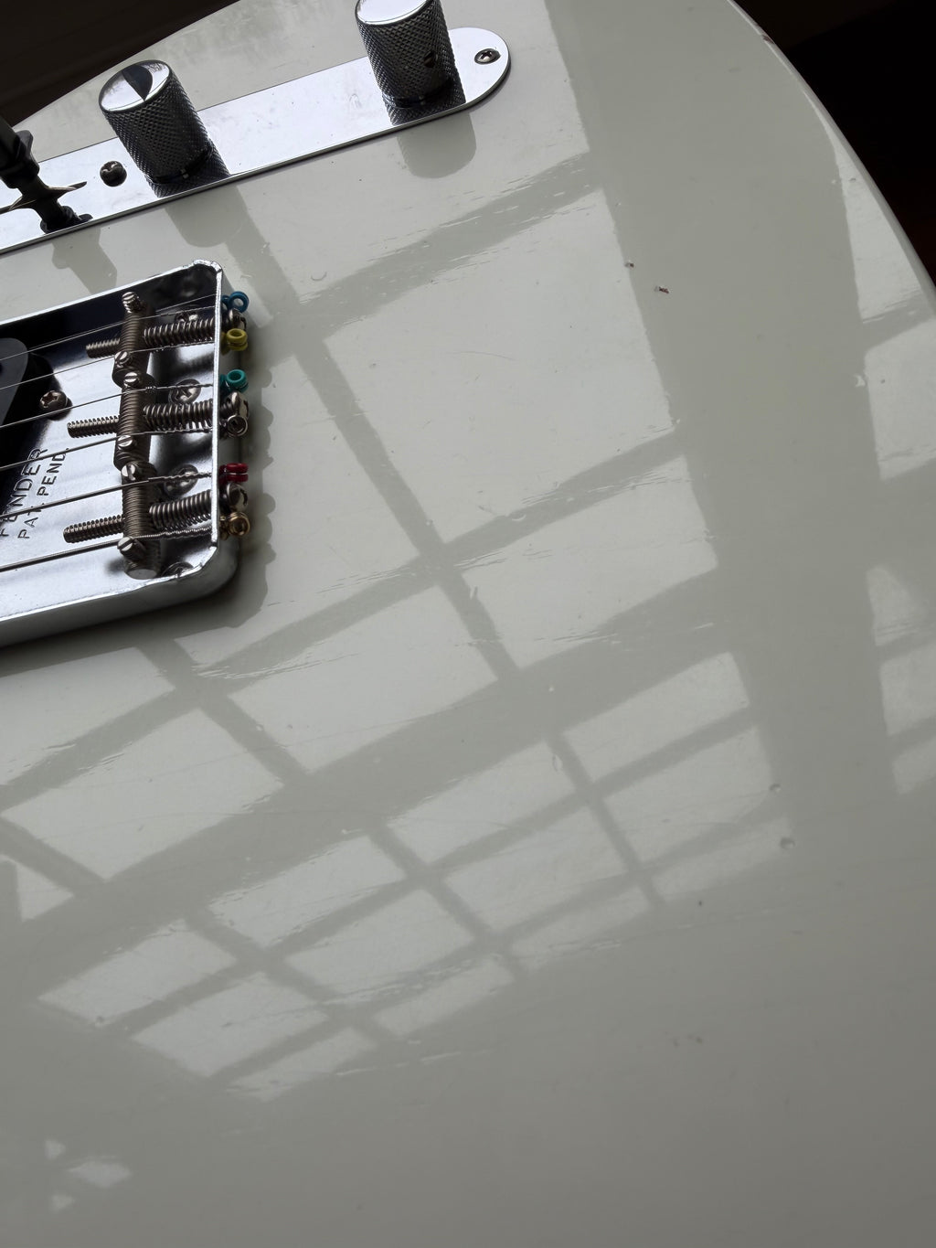 2025 Fender Custom Shop Telecaster Jimmy Page Signature Journeyman Relic - White - Image 14